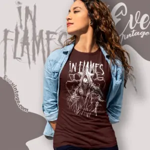 in flames take away my pain women t shirt