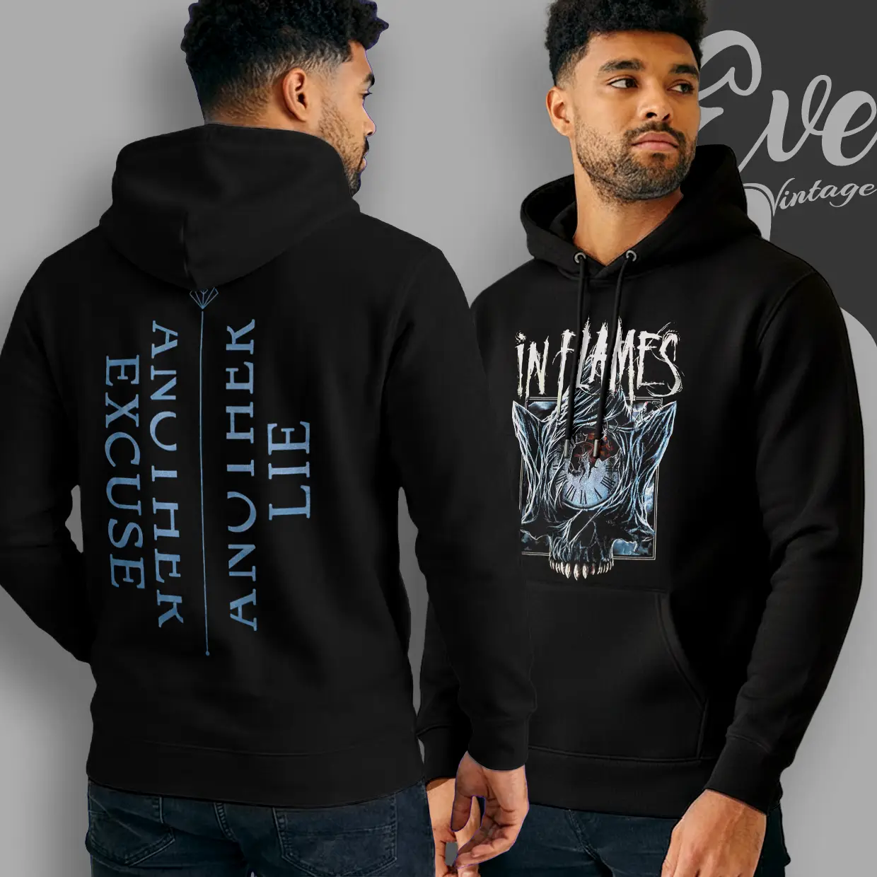 in flames the great deceiver hoodie in flames the great deceiver hoodie
