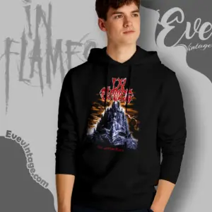 in flames the jester race hoodie