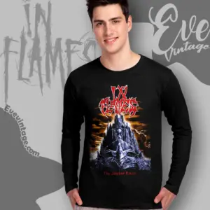 in flames the jester race long sleeve tee