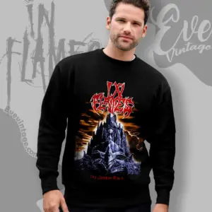 in flames the jester race sweatshirt