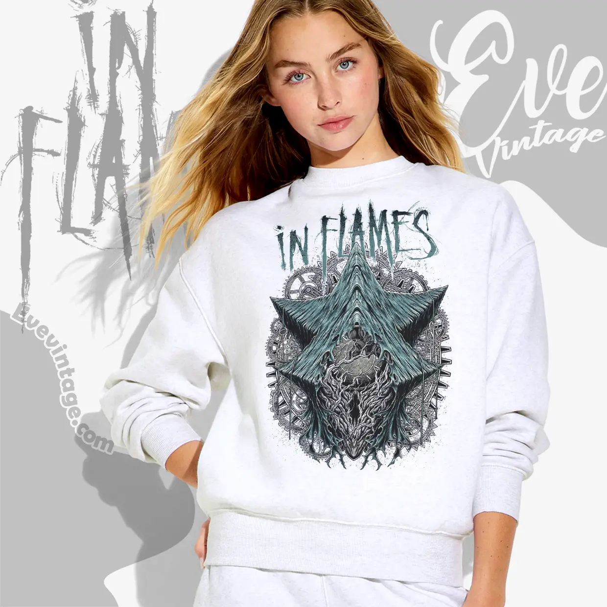 in flames the wheel turns sweatshirt in flames the wheel turns sweatshirt