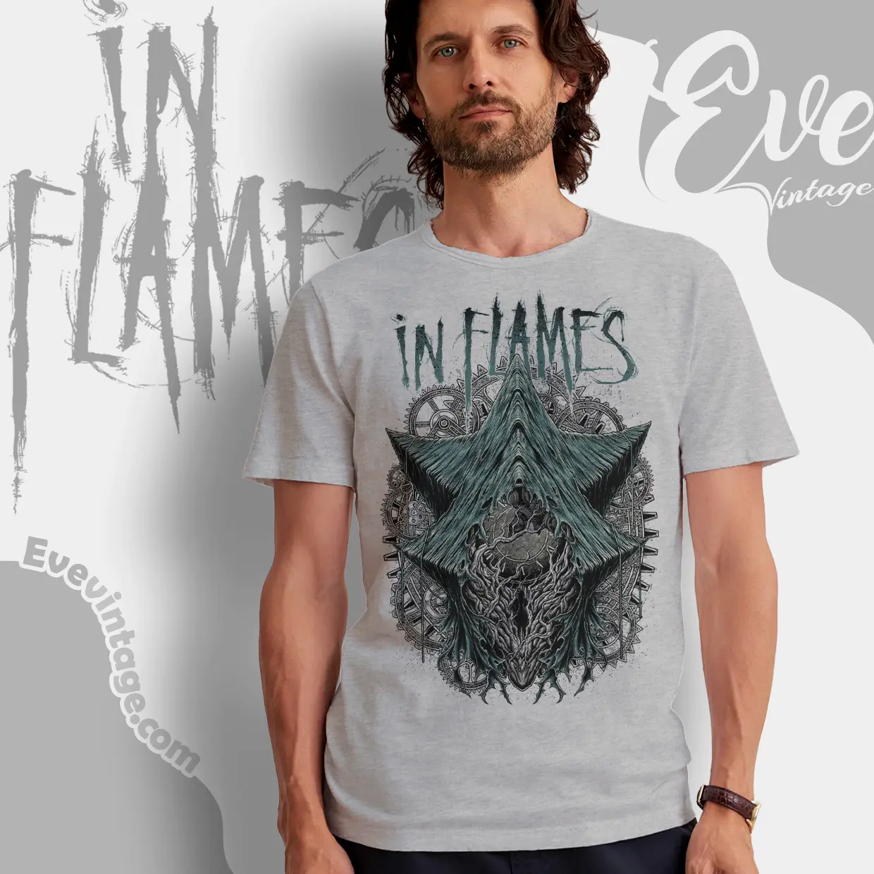 in flames the wheel turns t shirt in flames the wheel turns t shirt