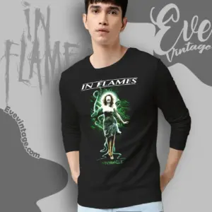 in flames whoracle long sleeve tee