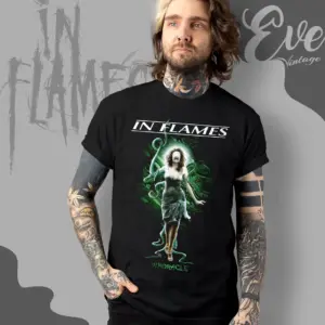 in flames whoracle t shirt