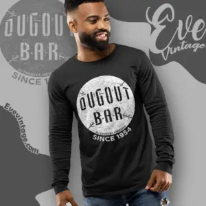 indianapolis dugout bar shirt indiana dive bar long sleeve tee