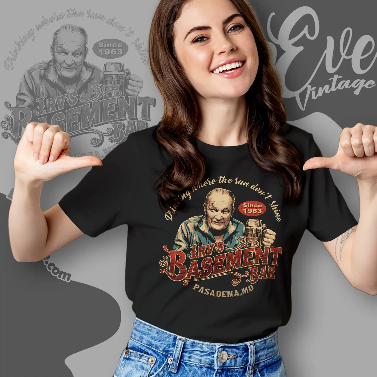 irvs basement bar shirt pasadena md dive bar women t shirt irvs basement bar shirt pasadena md dive bar women t shirt