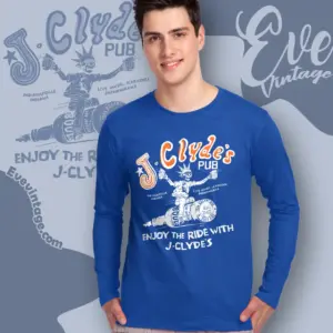 j clydes pub shirt indianapolis dive bar long sleeve tee