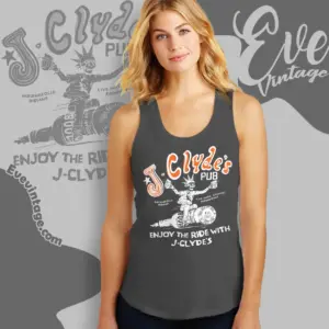 j clydes pub shirt indianapolis dive bar tank top racerback