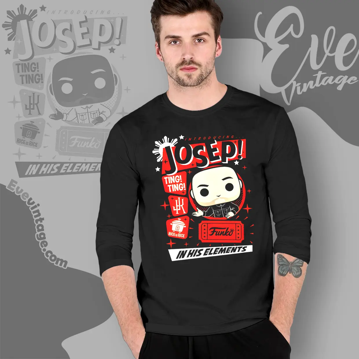 josep funko pop shirt rice is rice pinoy long sleeve tee josep funko pop shirt rice is rice pinoy long sleeve tee