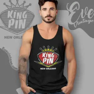 kingpin bar shirt new orleans dive bar tank top racerback