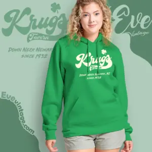 krugs tavern shirt newark nj dive bar hoodie