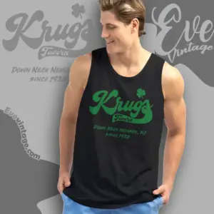 krugs tavern shirt newark nj dive bar tank top racerback
