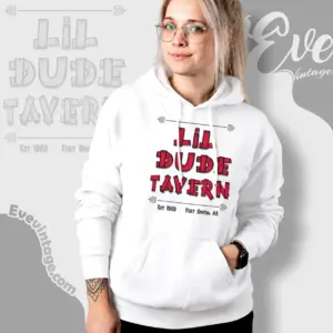 lil dude tavern shirt fort smith ar dive bar hoodie