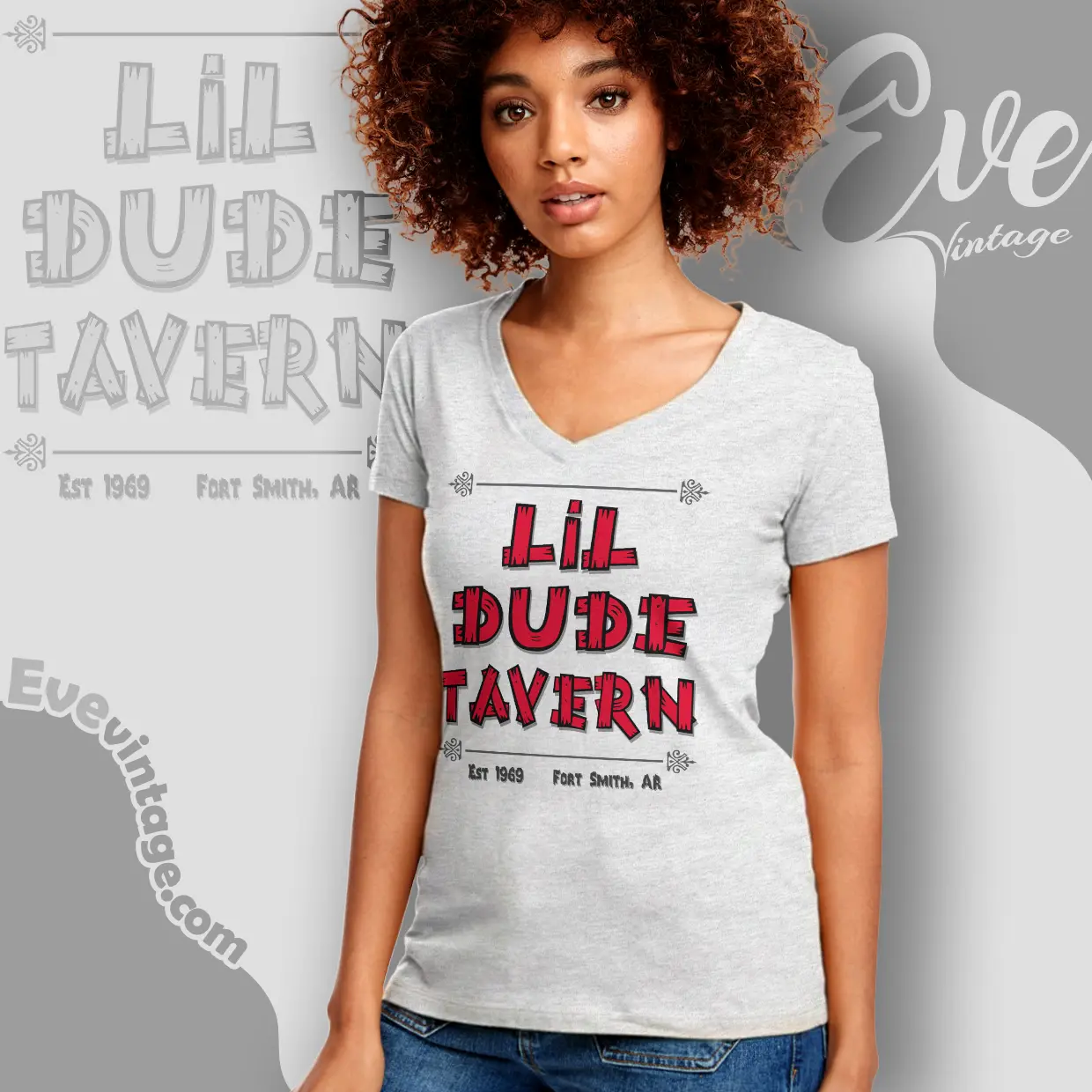 lil dude tavern shirt fort smith ar dive bar v neck tshirt lil dude tavern shirt fort smith ar dive bar v neck tshirt