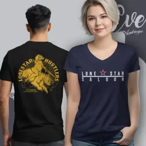 lone star saloon shirt san francisco dive bar v neck tshirt