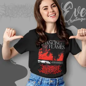 lorna shore dancing like flames women t shirt