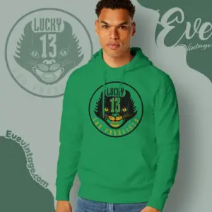 lucky 13 bar shirt san francisco dive bar hoodie