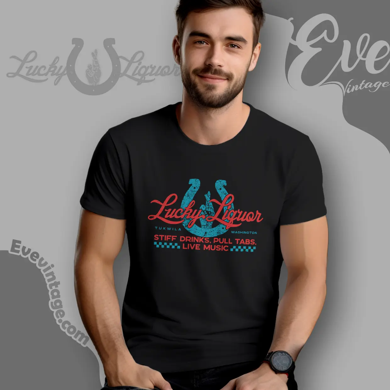 lucky liquor bar shirt tukwila wa dive bar t shirt lucky liquor bar shirt tukwila wa dive bar t shirt