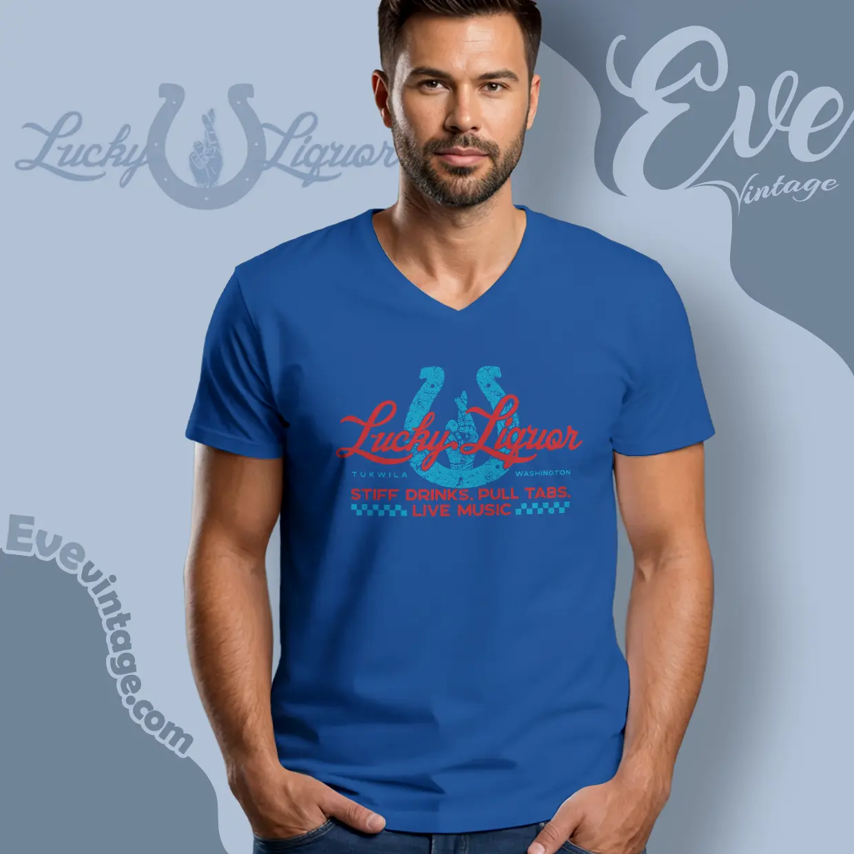 lucky liquor bar shirt tukwila wa dive bar v neck tshirt lucky liquor bar shirt tukwila wa dive bar v neck tshirt