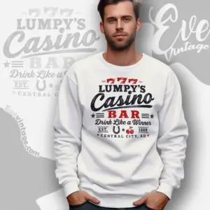 lumpys casino bar shirt south dakota dive bar sweatshirt