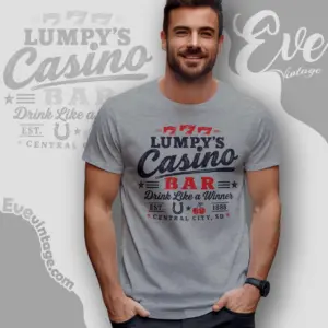lumpys casino bar shirt south dakota dive bar t shirt