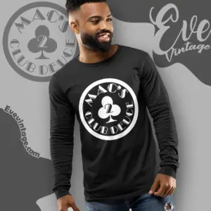 macs club deuce bar shirt miami beach dive bar long sleeve tee