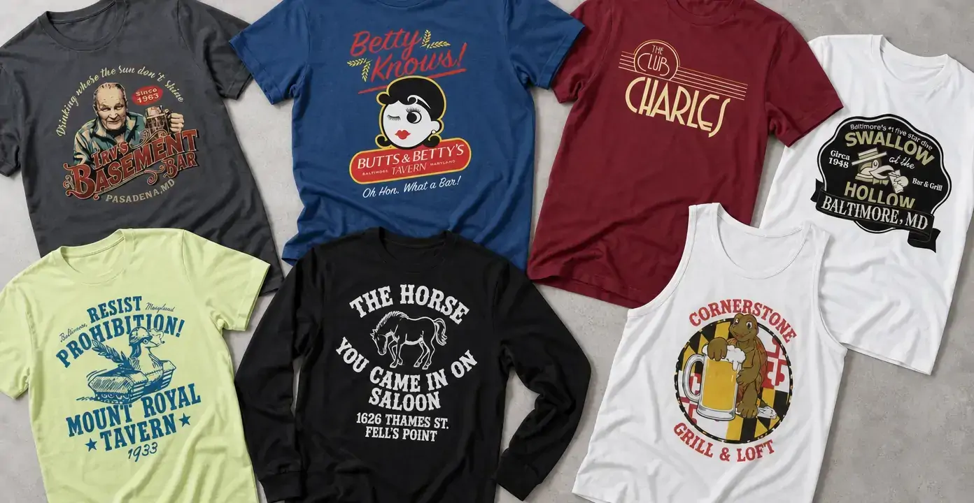 Maryland Dive Bar Shirts