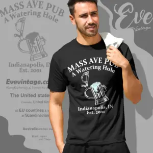 mass ave pub shirt indianapolis dive bar t shirt