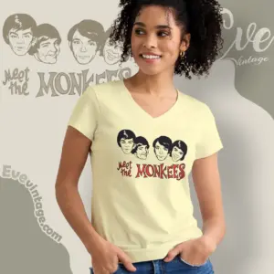 meet the monkees shirt v neck tshirt