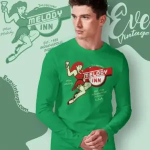 melody inn shirt indianapolis dive bar long sleeve tee