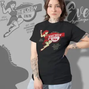 melody inn shirt indianapolis dive bar women t shirt