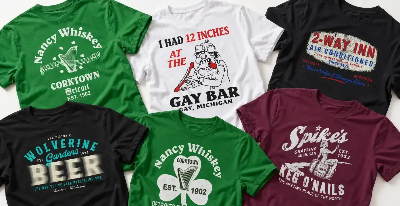 Michigan Dive Bar T-Shirts