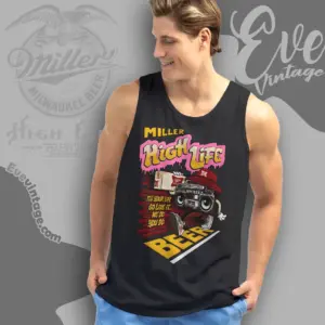 miller high life shirt we do you do beer tank top racerback