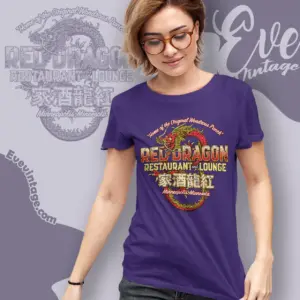 minneapolis red dragon restaurant lounge women t shirt
