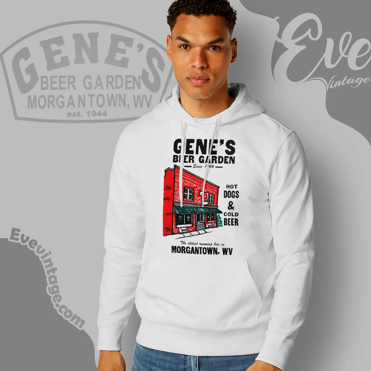 morgantown bar genes beer garden hoodie morgantown bar genes beer garden hoodie