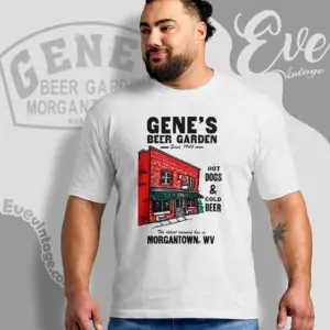 morgantown bar genes beer garden t shirt