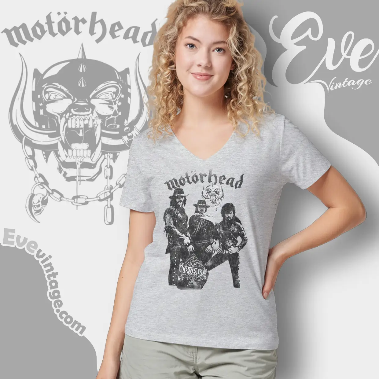 motorhead ace of spades v neck tshirt motorhead ace of spades v neck tshirt