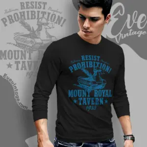 mount royal tavern shirt baltimore dive bar long sleeve tee