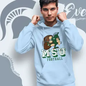msu sparty football hoodie