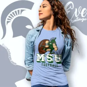 MSU Sparty Football Shirt