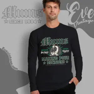 mums bar baltimore dive bar long sleeve tee