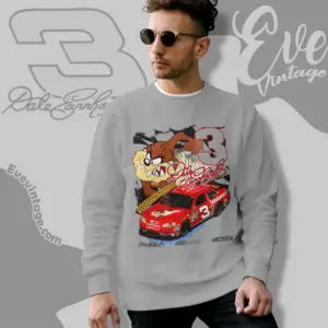 nascar dale earnhardt tasmanian devil sweatshirt