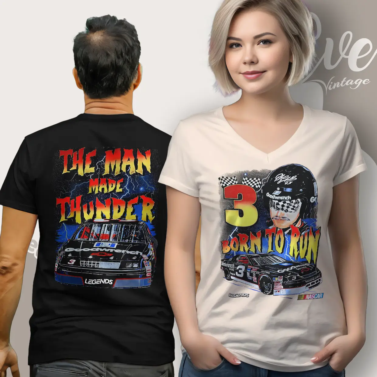 Nascar Legend Dale Earnhardt 3 Shirt Born To Run Nascar Legend Dale Earnhardt 3 Shirt Born To Run