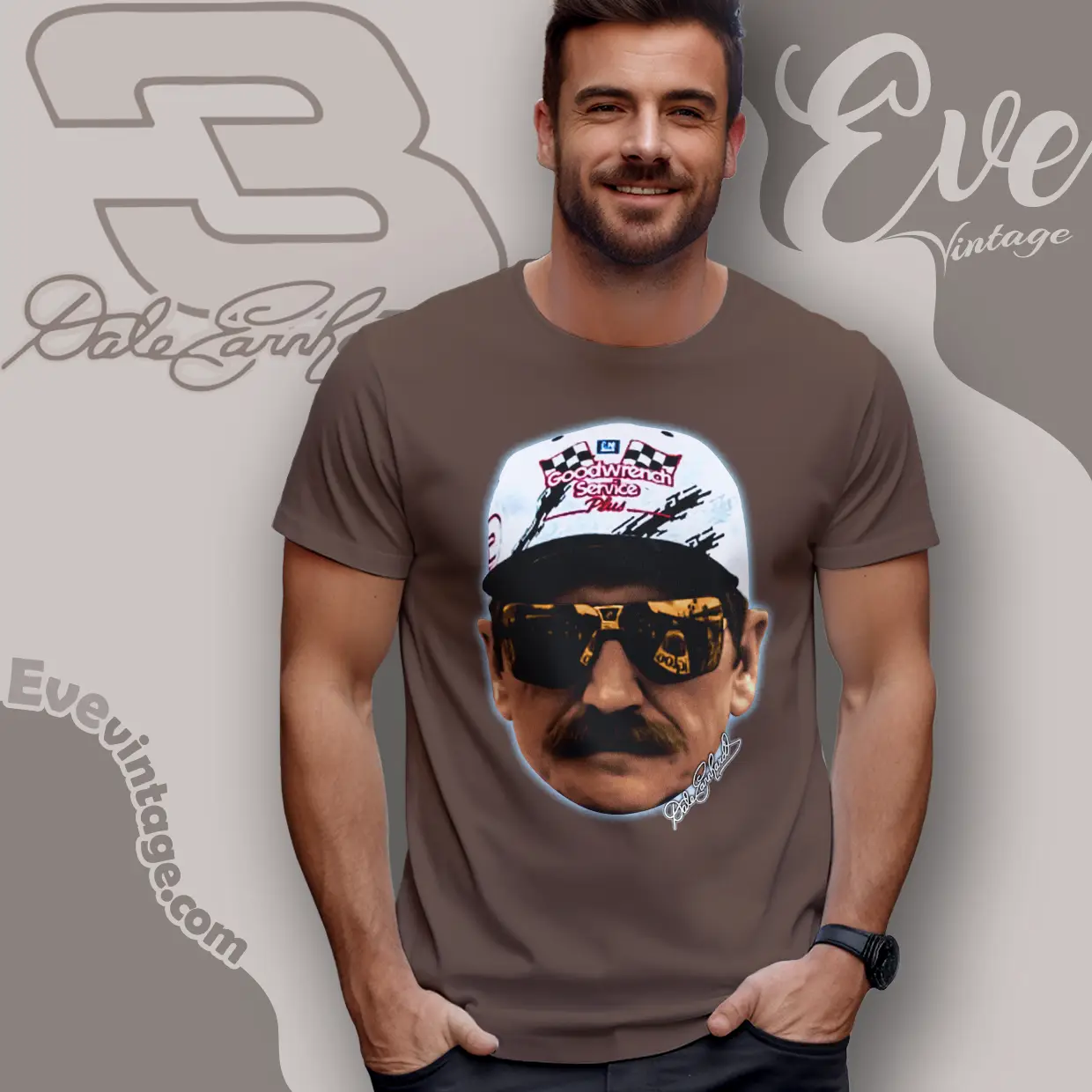 nascar legend dale earnhardt big face t shirt nascar legend dale earnhardt big face t shirt