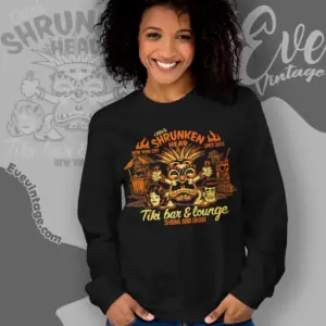 new york ottos shrunken head tiki bar sweatshirt