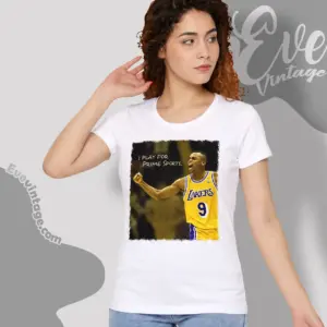 nick van exel lakers prime sport women t shirt