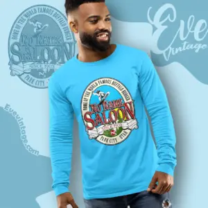 no name saloon shirt park city utah dive bar long sleeve tee