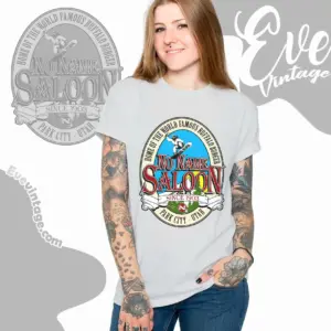 no name saloon shirt park city utah dive bar women t shirt