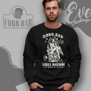 ocean city cork bar shirt maryland dive bar sweatshirt